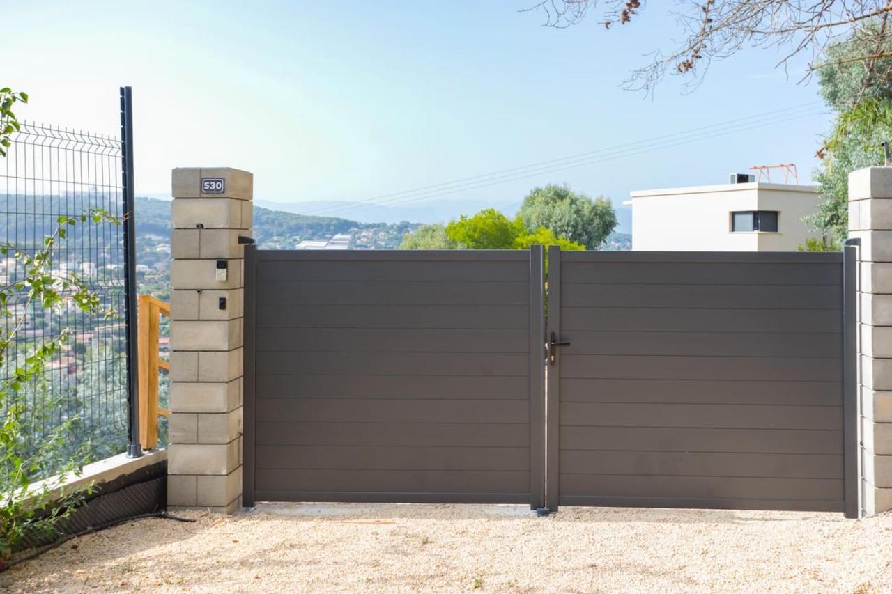 Villa Modern Super-cannes Heated Pool, Parking, Clim, 7 Min To Cannes *