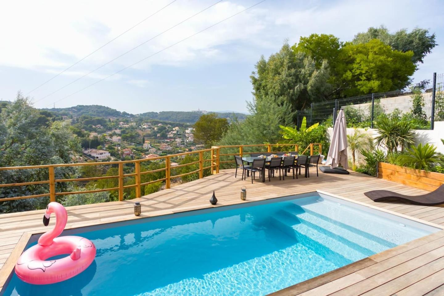 Villa Modern Super-cannes Heated Pool, Parking, Clim, 7 Min To Cannes Vallauris