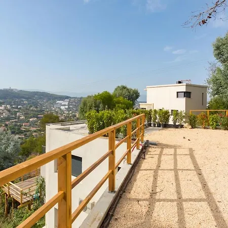 Villa Modern Super-Cannes Heated Pool, Parking, Clim, 7 Min To Cannes Beach Vallauris Exterior foto