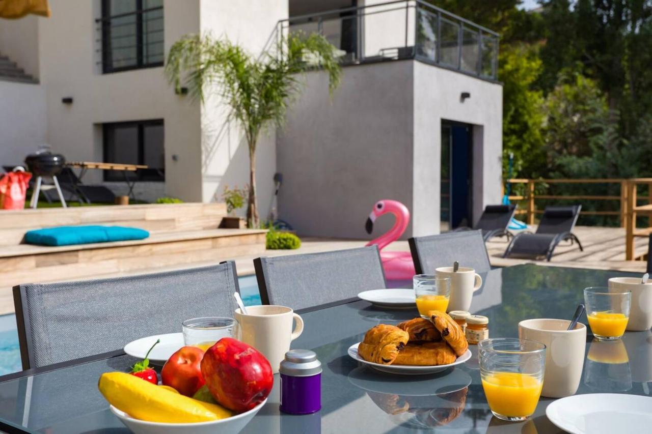 Modern Super-cannes Heated Pool, Parking, Clim, 7 Min To Cannes Villa *