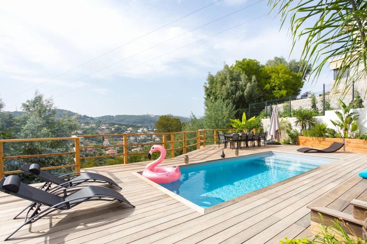 Modern Super-cannes Heated Pool, Parking, Clim, 7 Min To Cannes